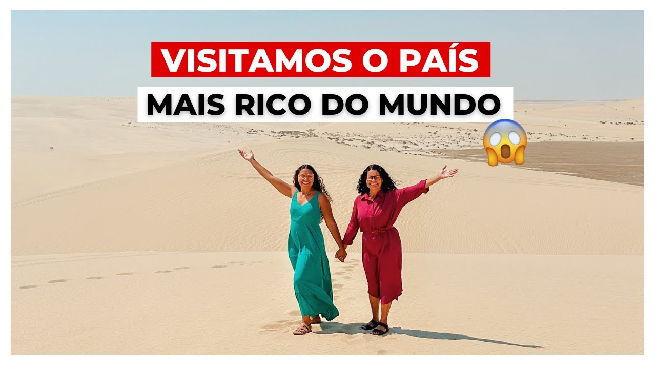 Viagem no Qatar - COMO É O PAÍS MAIS RICO DO MUNDO?