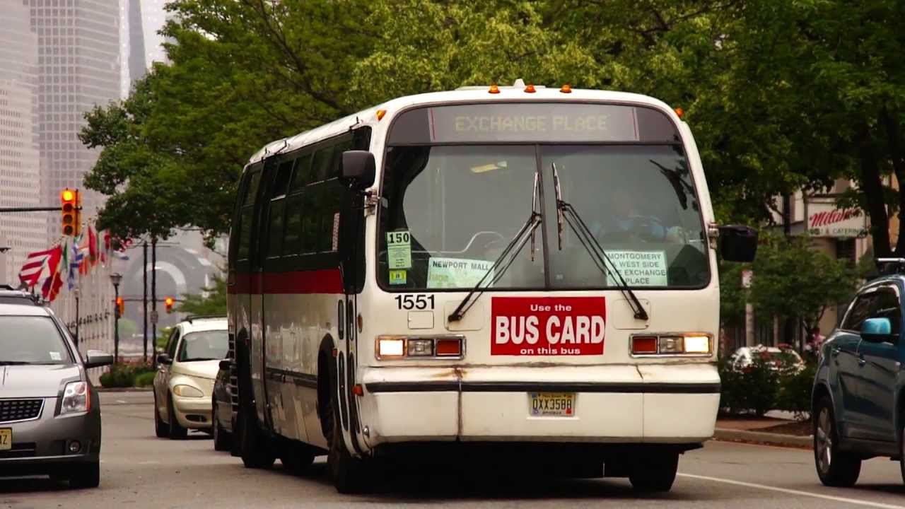 Montgomery & Westside Bus 2000 NovaBus RTS-06 1551 To Newport Mall @ Montgomery & Warren Sts