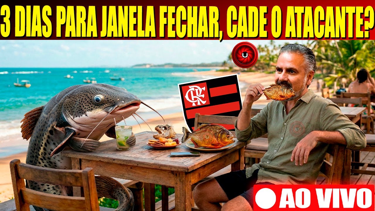 3 DIAS PARA JANELA FECHAR, CADE O ATACANTE? FLAMENGO POUPA 4 JOGADORES CONTRA MADUREIRA