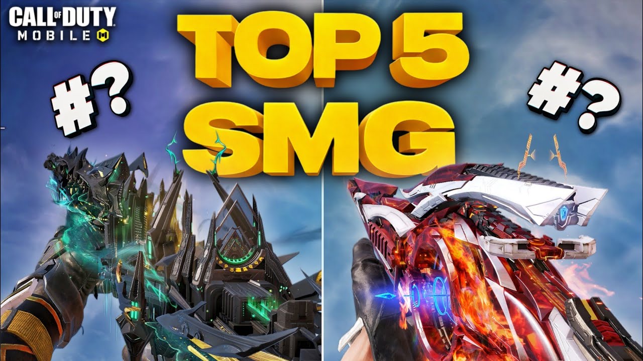 Top 5 best SMG in Cod Mobile Season 8 (2026) #codm 