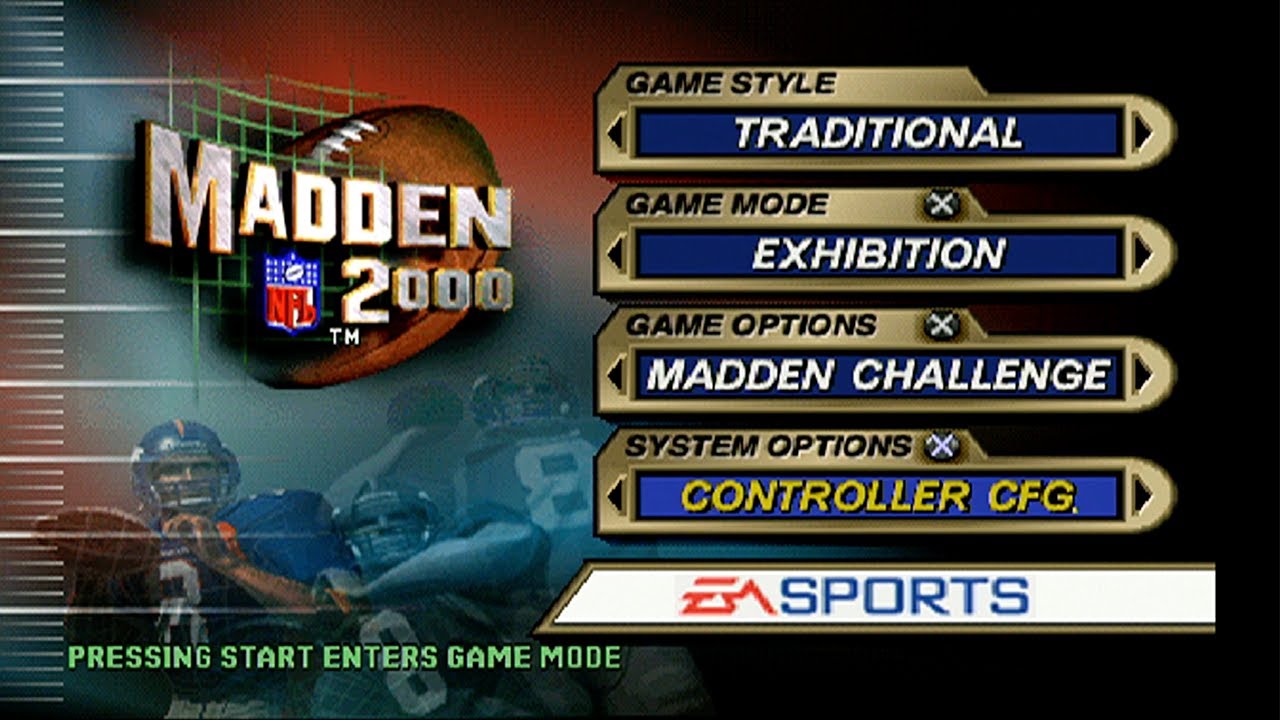 Играю в Madden NFL 2000 в 2026 году! Геймплей на PS1.