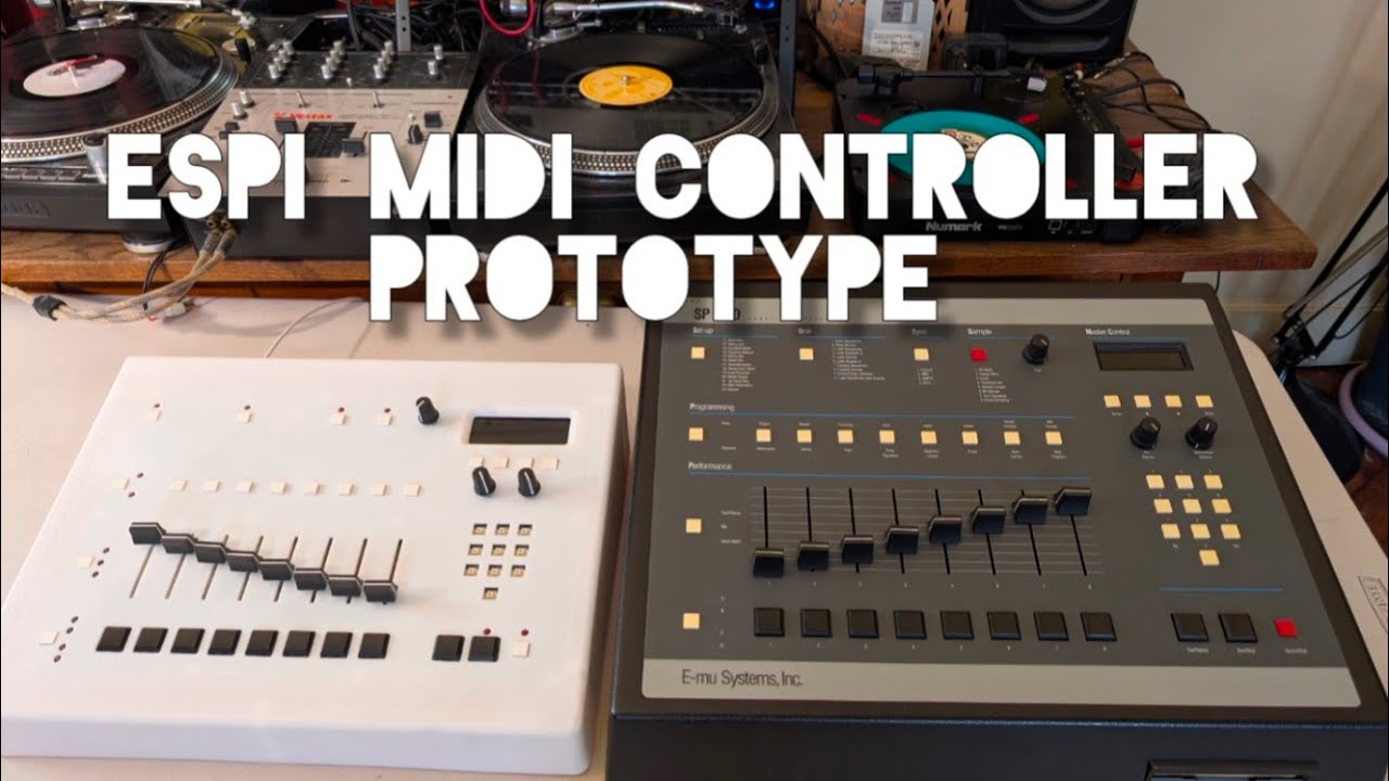 1st Beat on eSPi MIDI Controller Prototype
