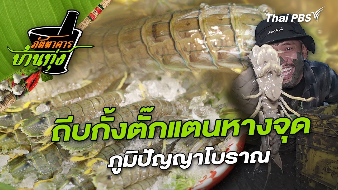 ถีบกั้งตั๊กแตนหางจุด | ภัตตาคารบ้านทุ่ง