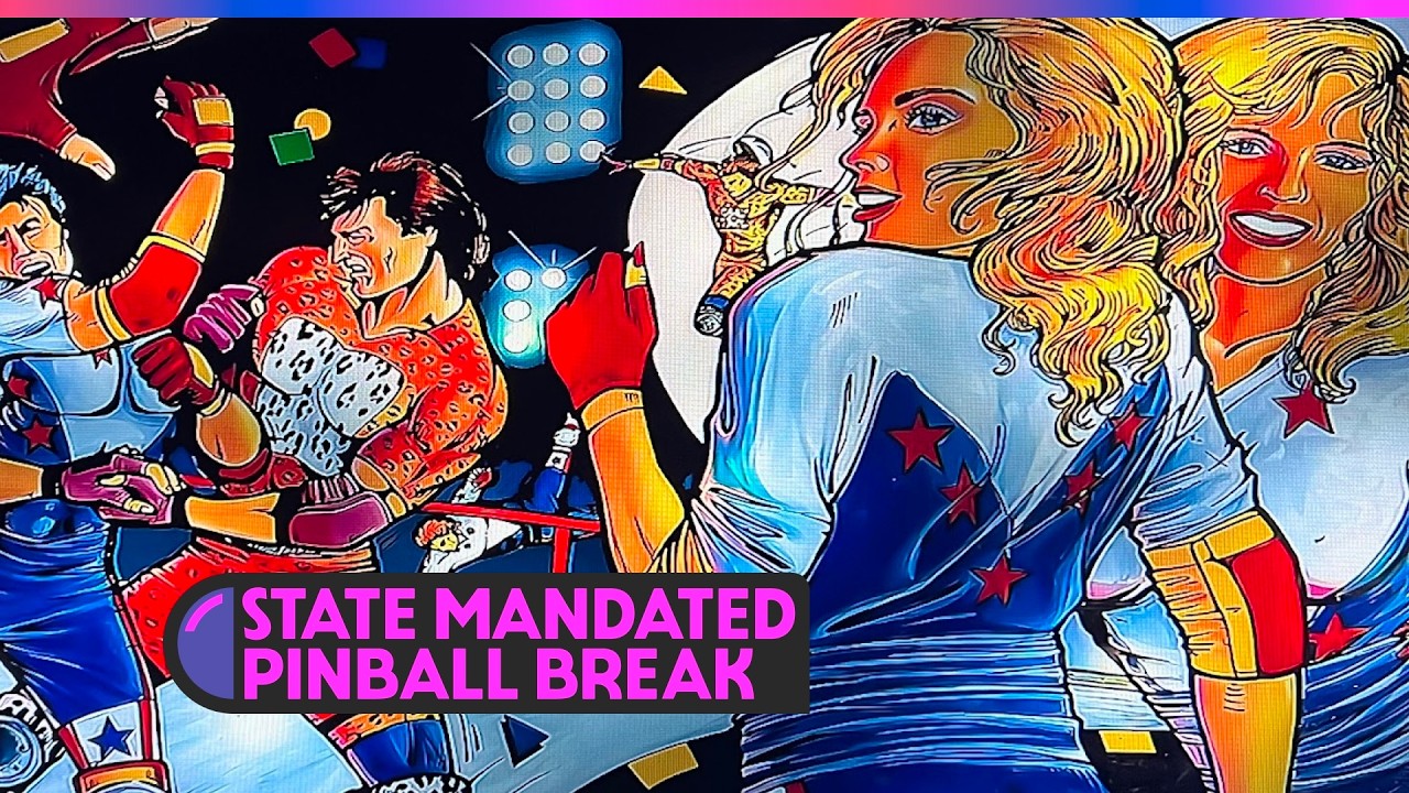 State Mandated Pinball Break | RollerGames, Doctor Who, Lethal Weapon 3