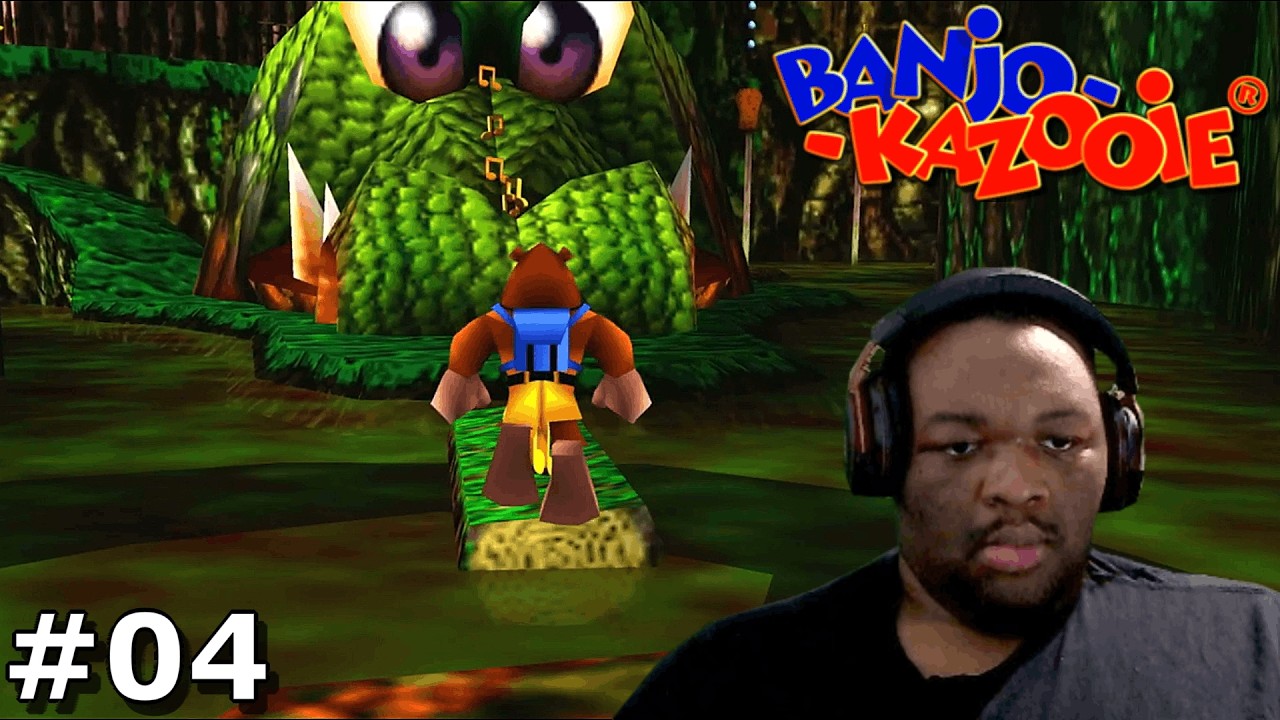 Bubblegloop Swamp Level - Banjo-Kazooie 100% Playthrough Part 4
