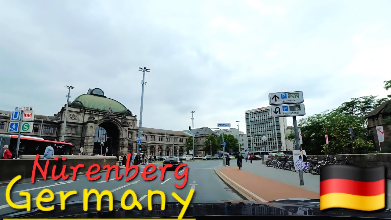 Driving in Nuremberg Germany