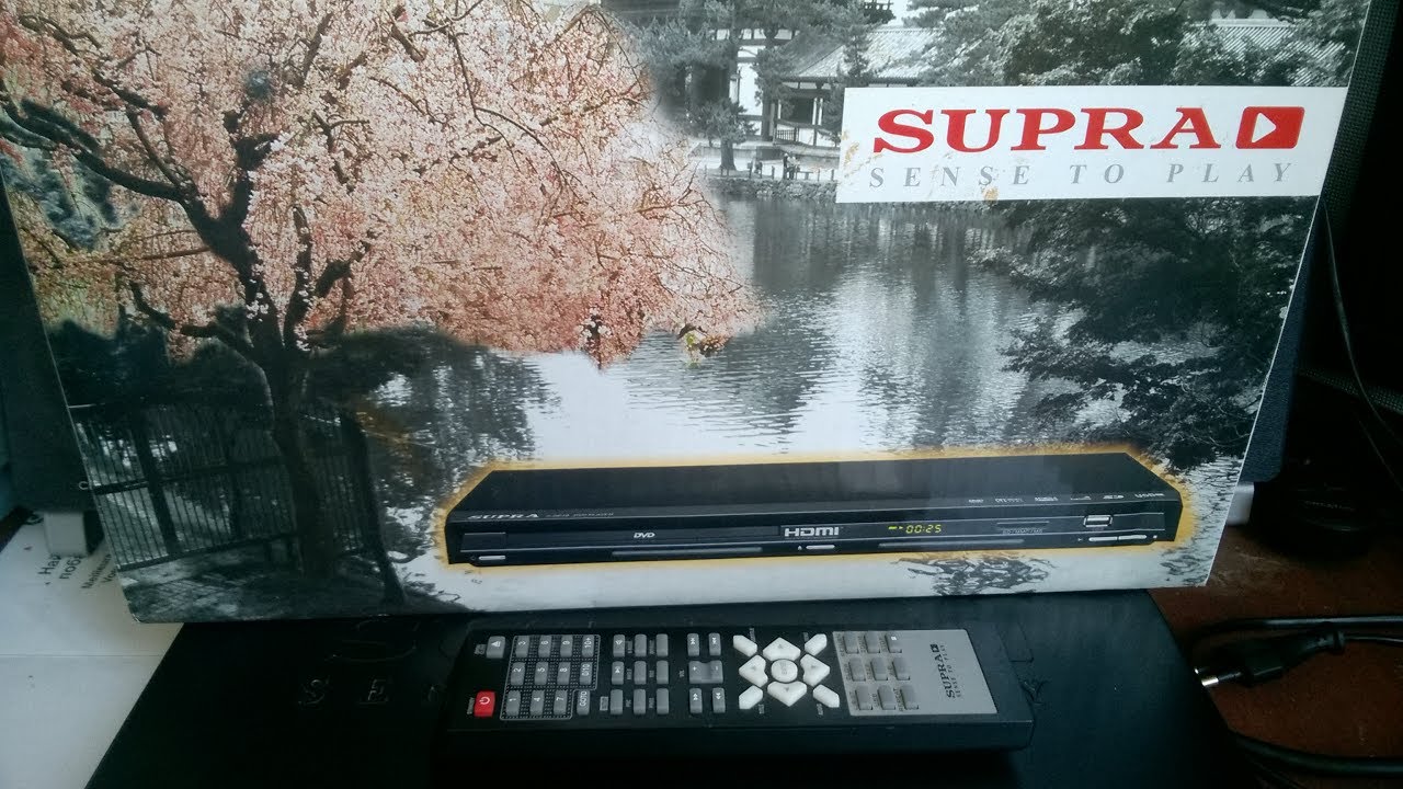 Экспресс-обзор Японского😀 DVD-проигрывателя  с HDMI, USB, SD/MMC/MS - SUPRA  SDP-18 за 15$