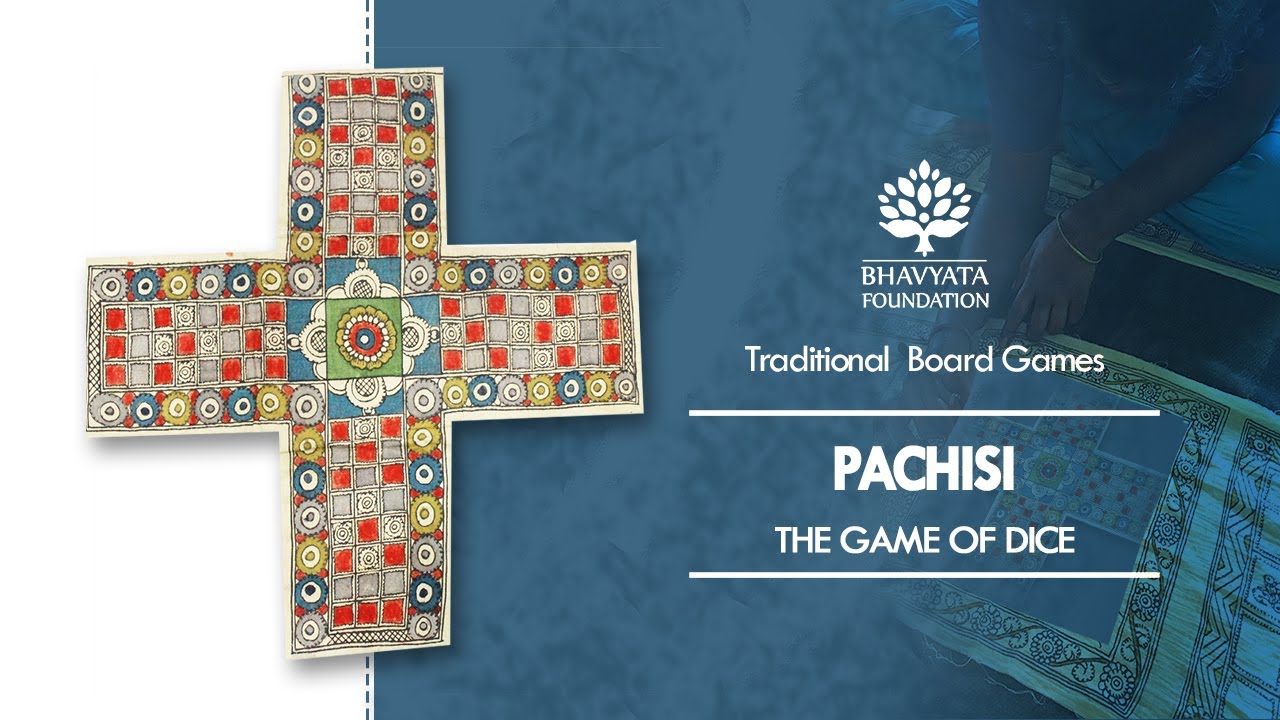 Pachisi (The Game of Dice) Indian Traditional Board Game