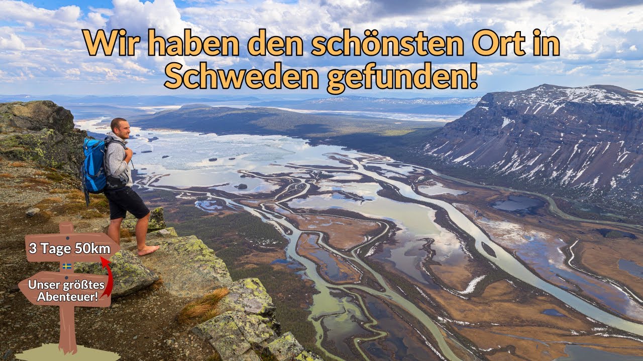 3 Tage durch Schwedens Wildnis wandern! - Der schönste Ort in Schweden!