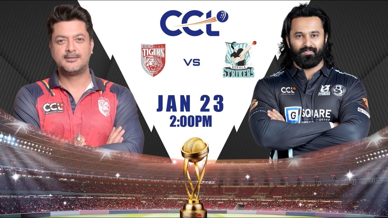 Kerala Strikers Vs Bengal Tigers | CCL 2026 Match 7 PROMO | Watch LIVE on JioHotstar | #CCL2026