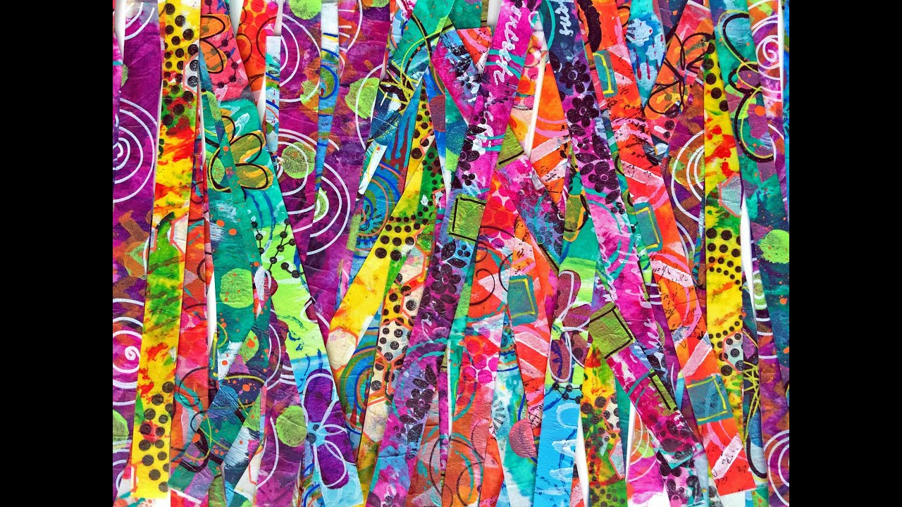 Painted Deli Papers - Part 2 of 2 - Washi Tape!