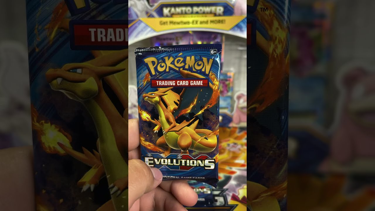Pok&eacute;mon Kanto Power Collection xY Evolutions Pack 8 #shorts