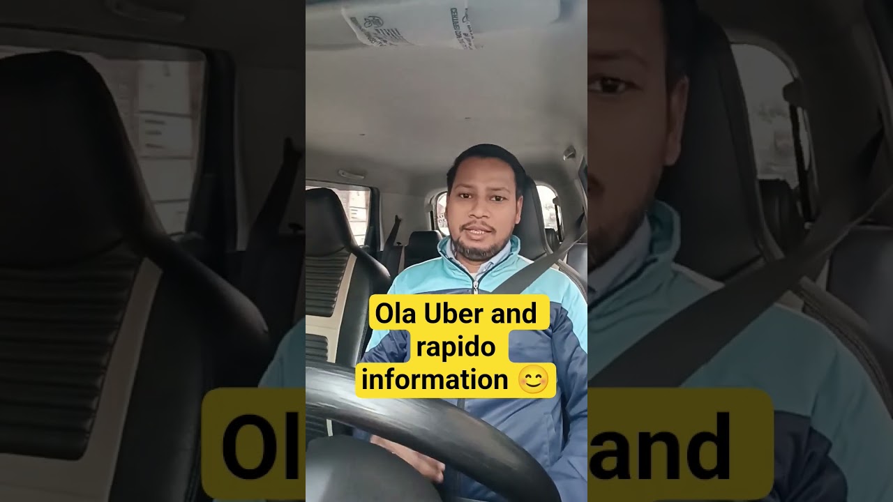 ola Uber and rapido information 