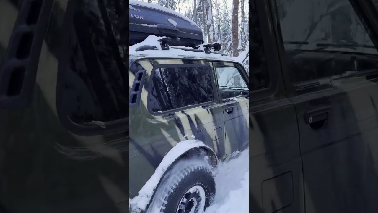 IKON (Nokian) липучка. Тест по рыхлому снегу 