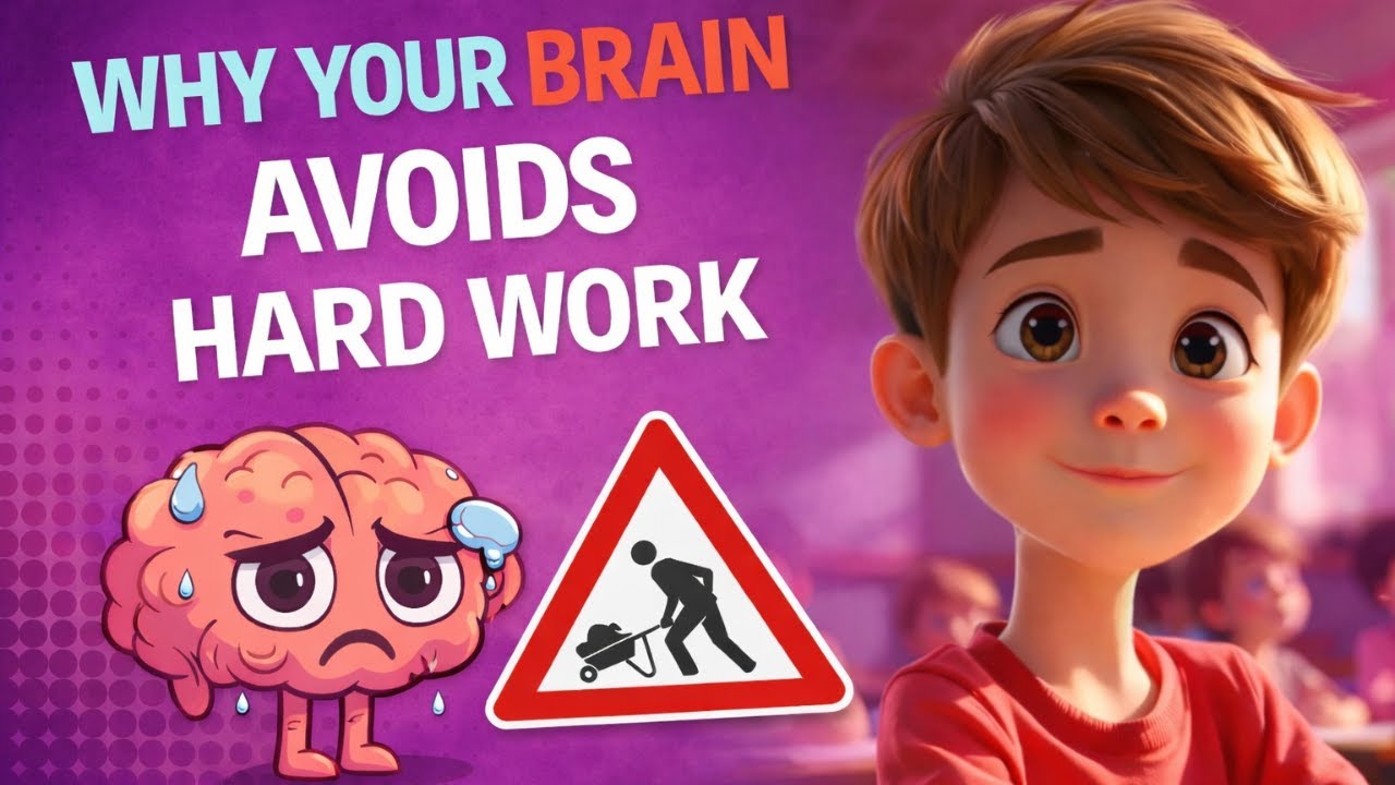 Why Your Brain Avoids Hard Work (And How to Rewire It)