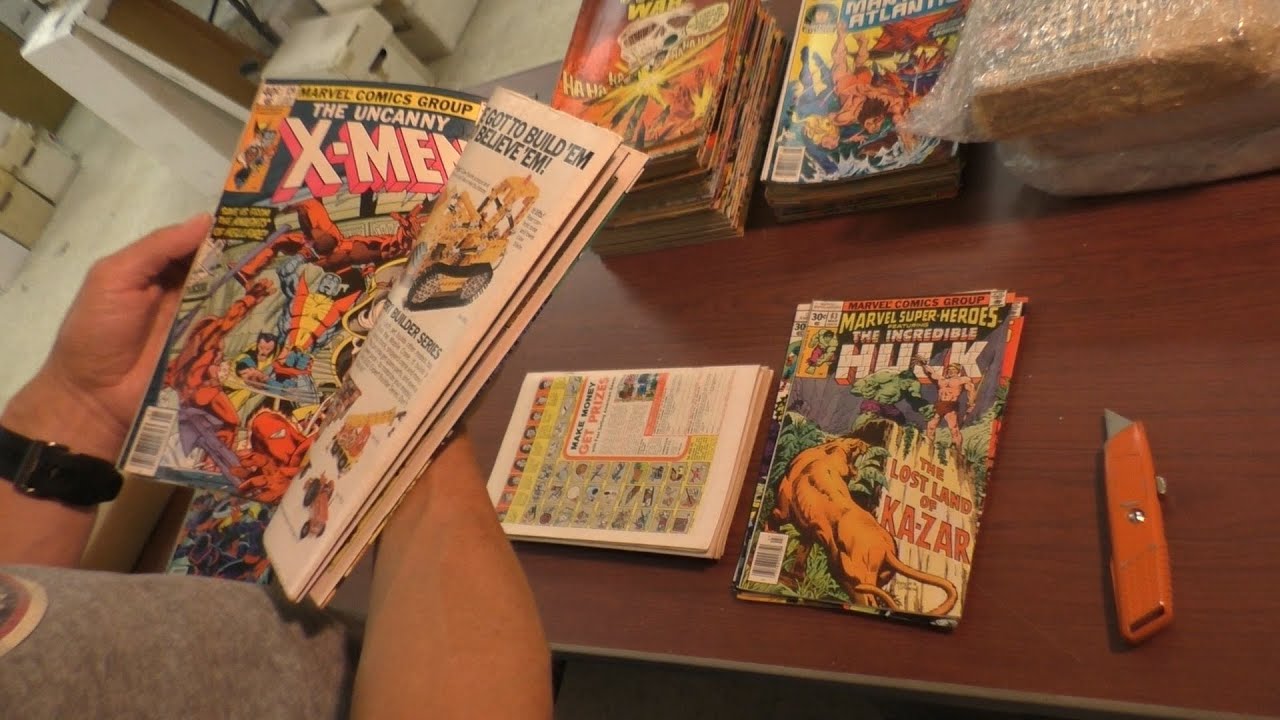 Vintage Comic Book Unboxing $500 Scruff Part Two | SellMyComicBooks.com