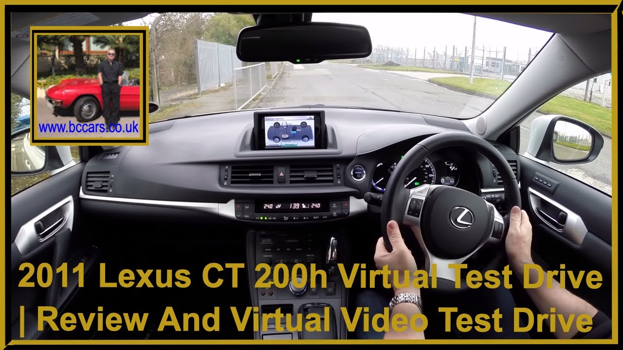 2011 Lexus CT 200h Virtual Test Drive | Review And Virtual Video Test Drive