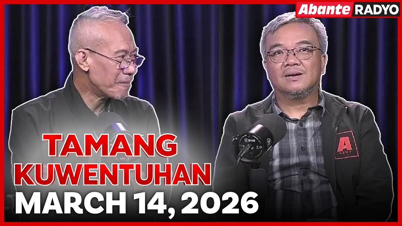 Tamang Kuwentuhan | Malamig ang panahon | March 14, 2026