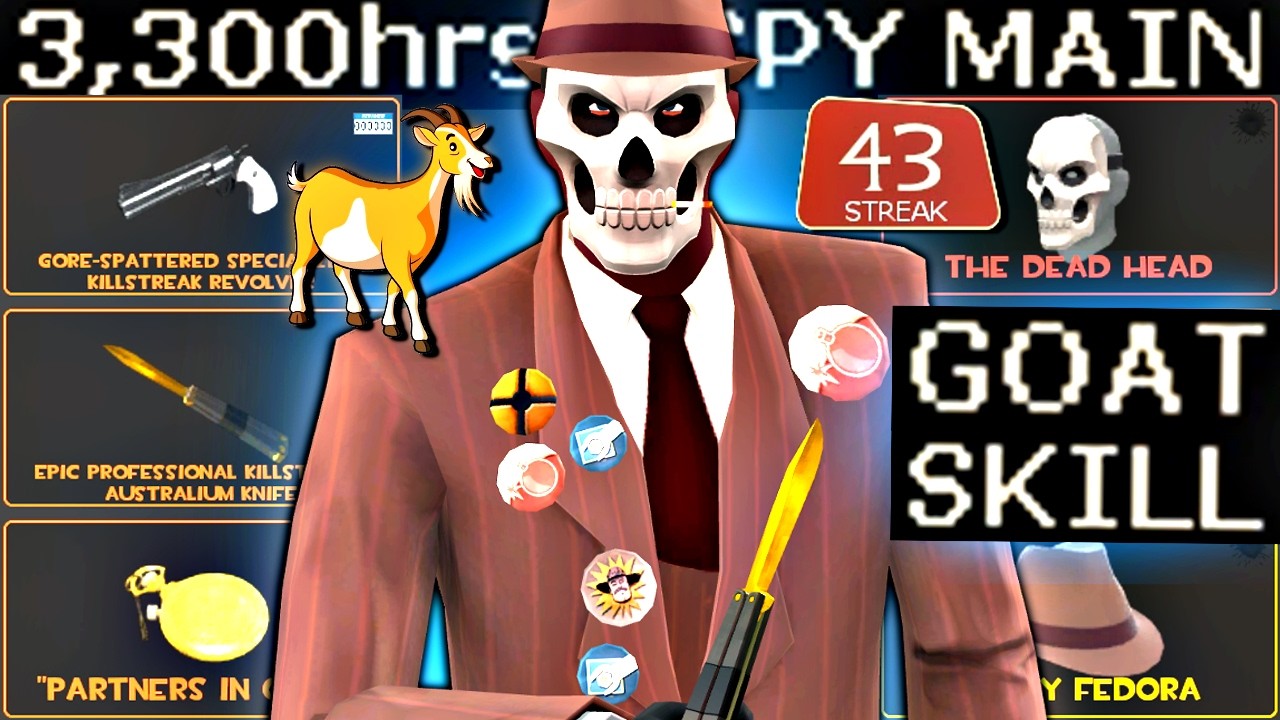 Meet the 3300+ Hour Spy Main🔸TF2 Gameplay