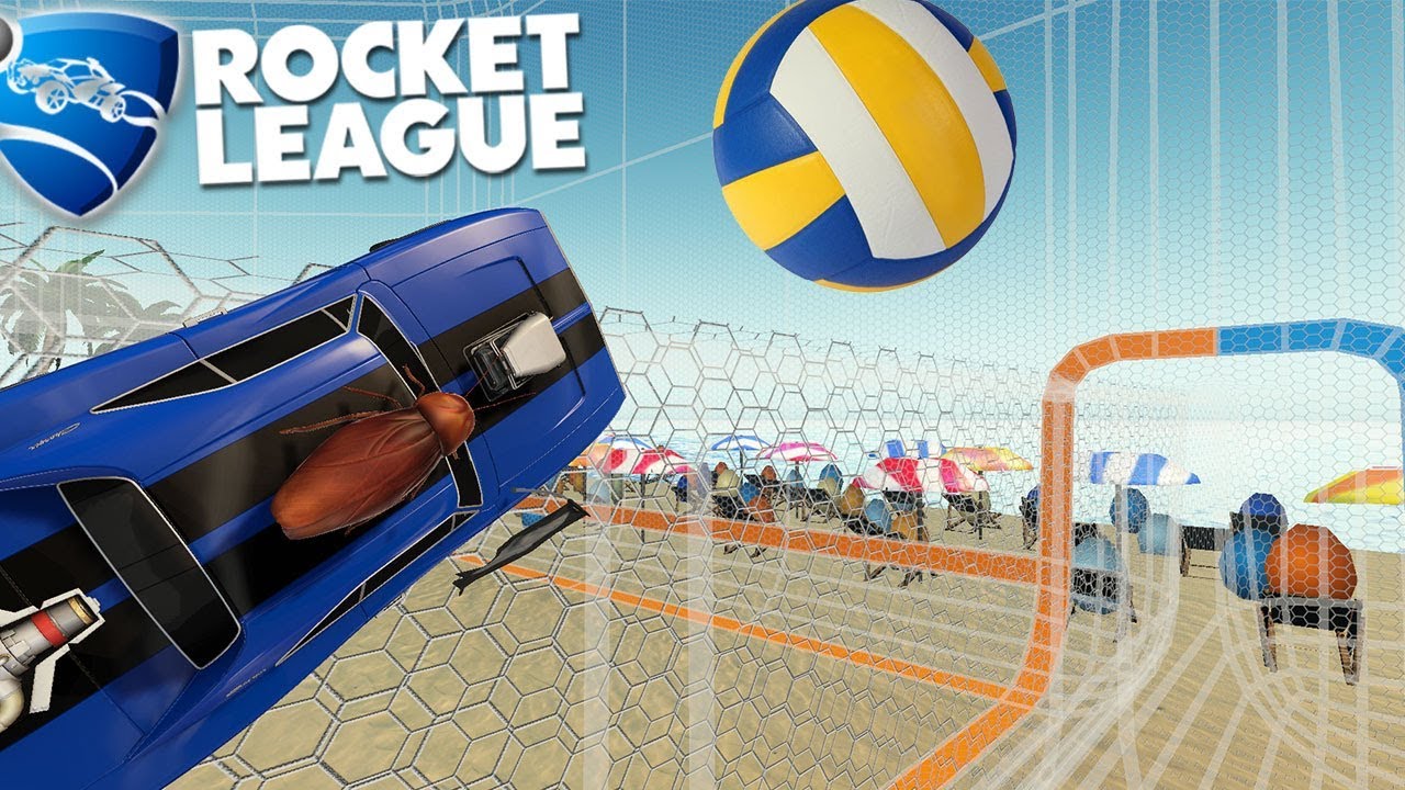 Rocket League - Modo Vôlei Difícil Porém Divertido