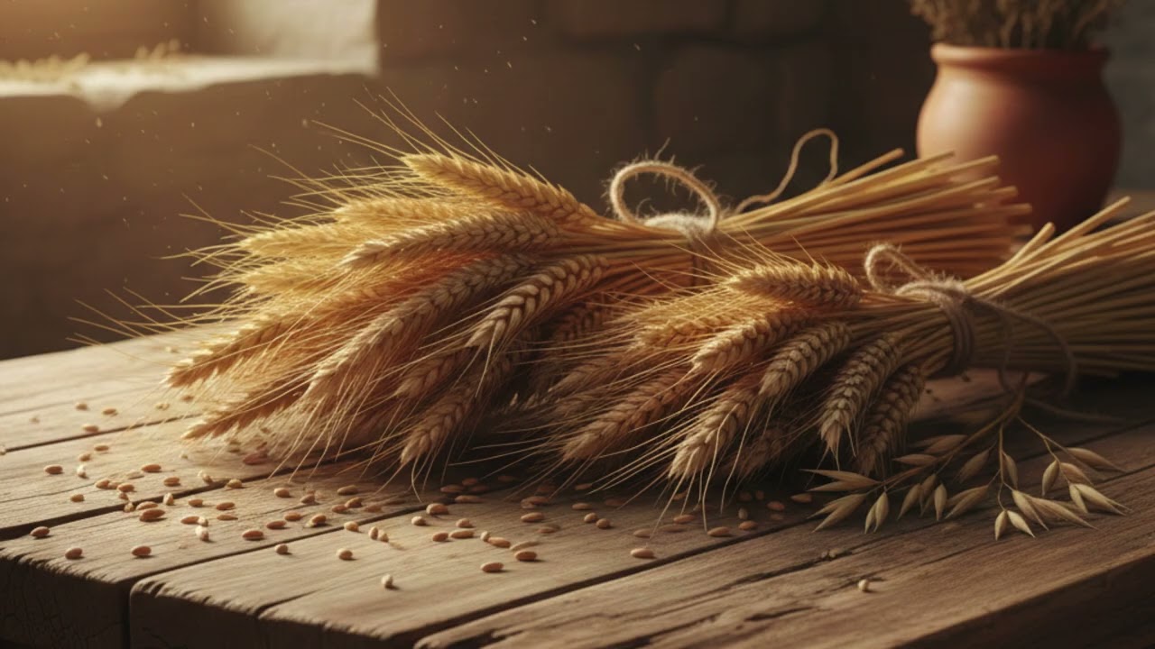 THE SMELL OF WARM BREAD | It's calm, with piano, guitar, and strings accompanied by percussion.