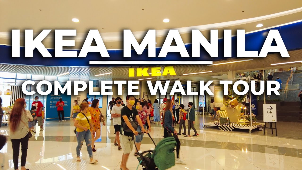 IKEA MANILA - World's LARGEST IKEA Store | 2022 Walk Tour | Pasay City Metro Manila Philippines | 4k