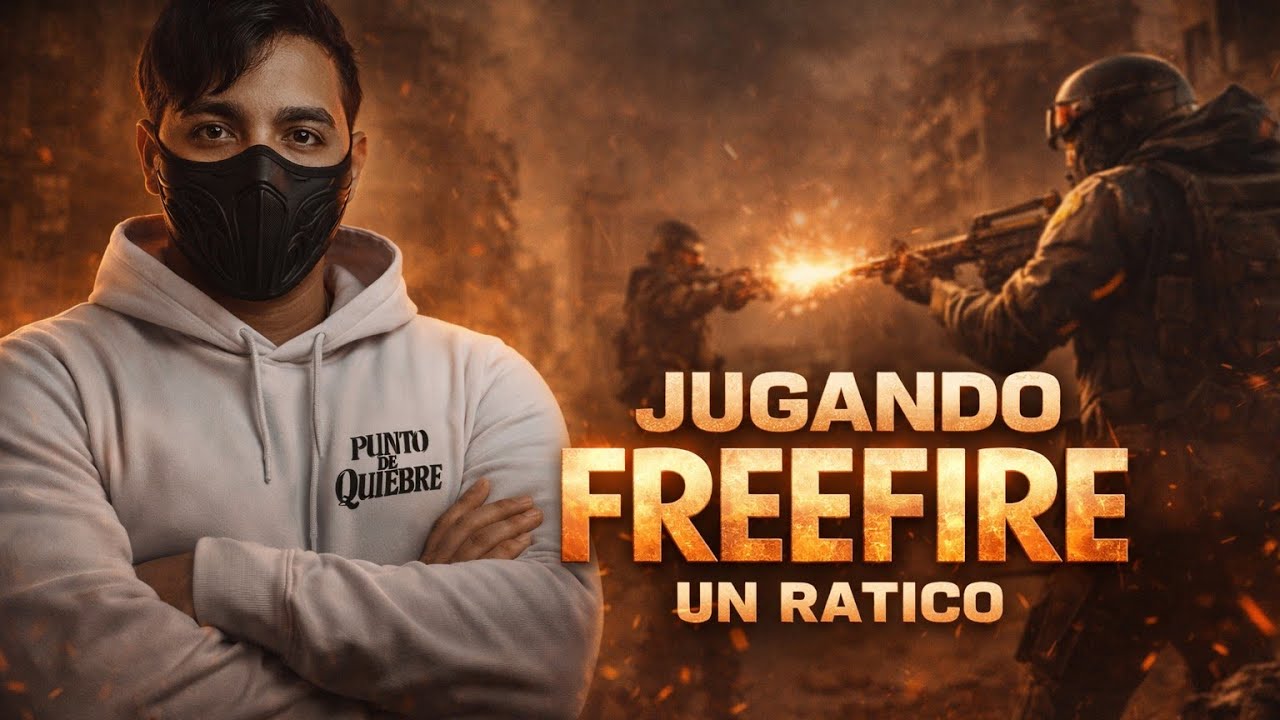 Jugando freefire un ratico