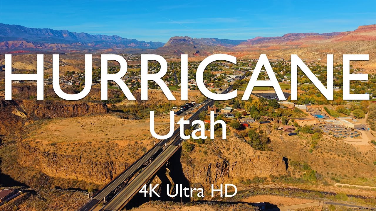 Hurricane, Utah by Drone 🇺🇸 [4K]