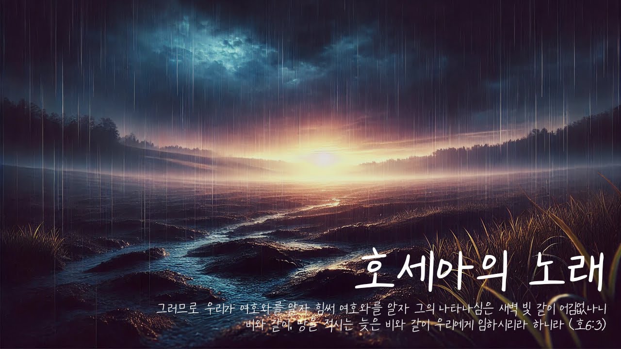 호세아의 노래 Song of Hosea (자작 찬양)