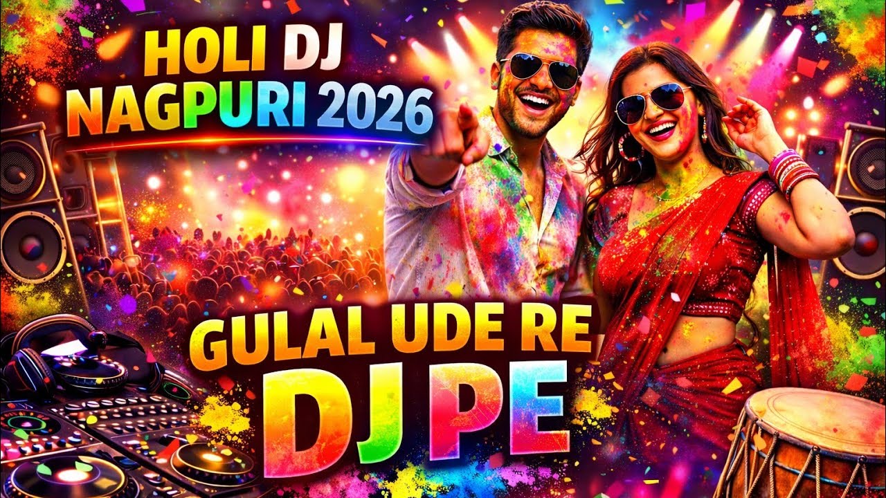  Gulal Ude Re DJ Pe |  Holi DJ Nagpuri Song 2026 | High Bass DJ Remix | New Holi Dance Song