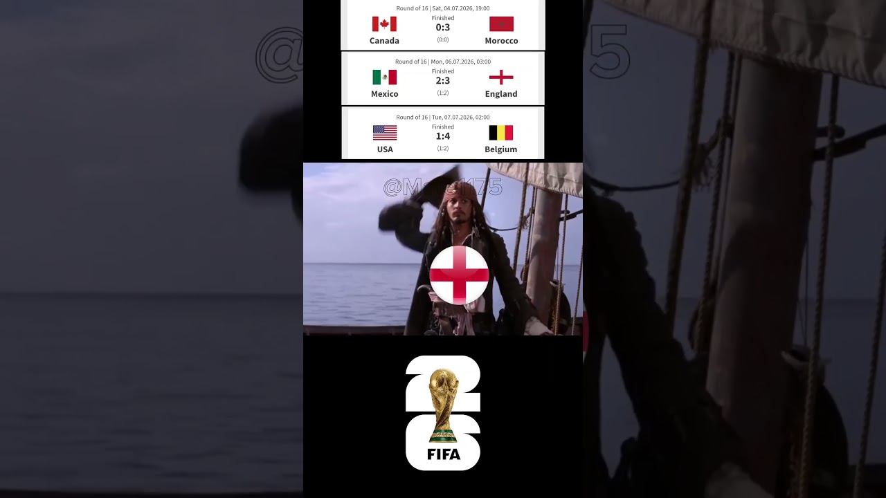 Canada 0-3, Mexico 2-3, USA 1-4. They are home, but is it coming home? 🏴󠁧󠁢󠁥󠁮󠁧󠁿💀