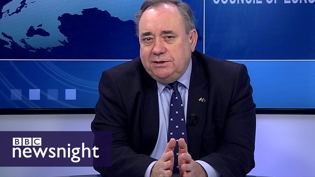 Alex Salmond on Brexit, the customs union and another indyref - BBC Newsnight