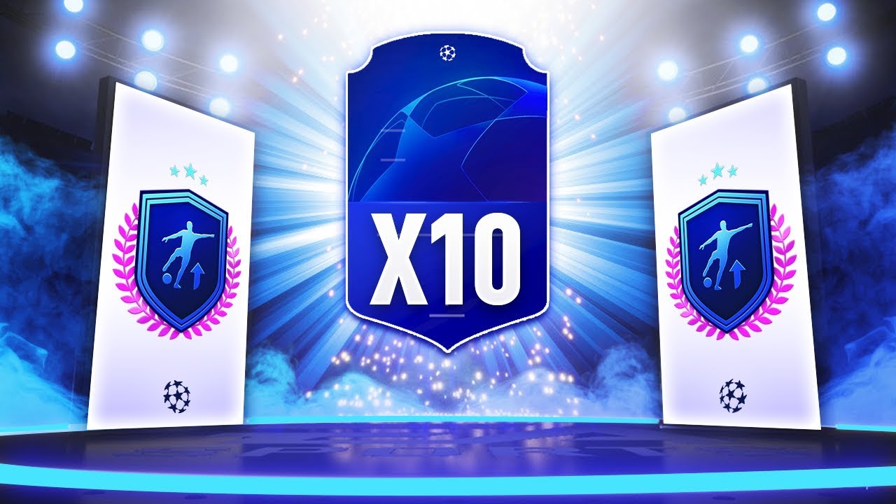 UCL UPGRADE PACKS ARE BACK! (10 x UPGRADE PACKS) - FIFA 19 Ultimate Team