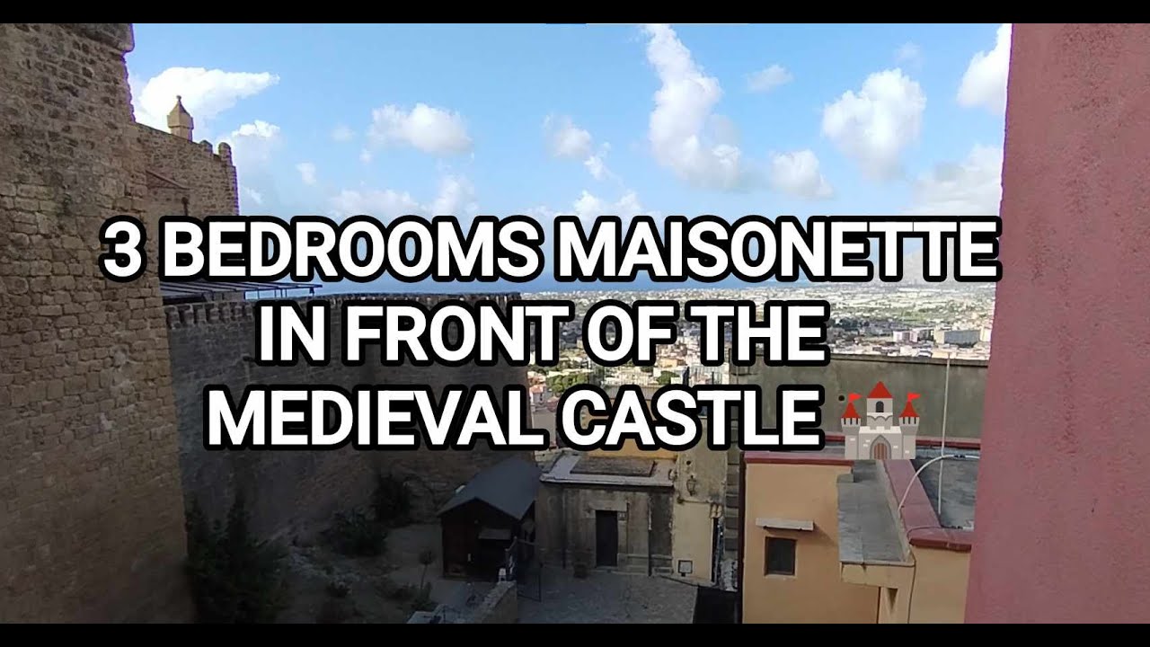 CARINI (SICILY) 3 BDRS DUPLEX MAISONETTE MEDIEVAL CASTLE 79.000€ NEGOTIABLE