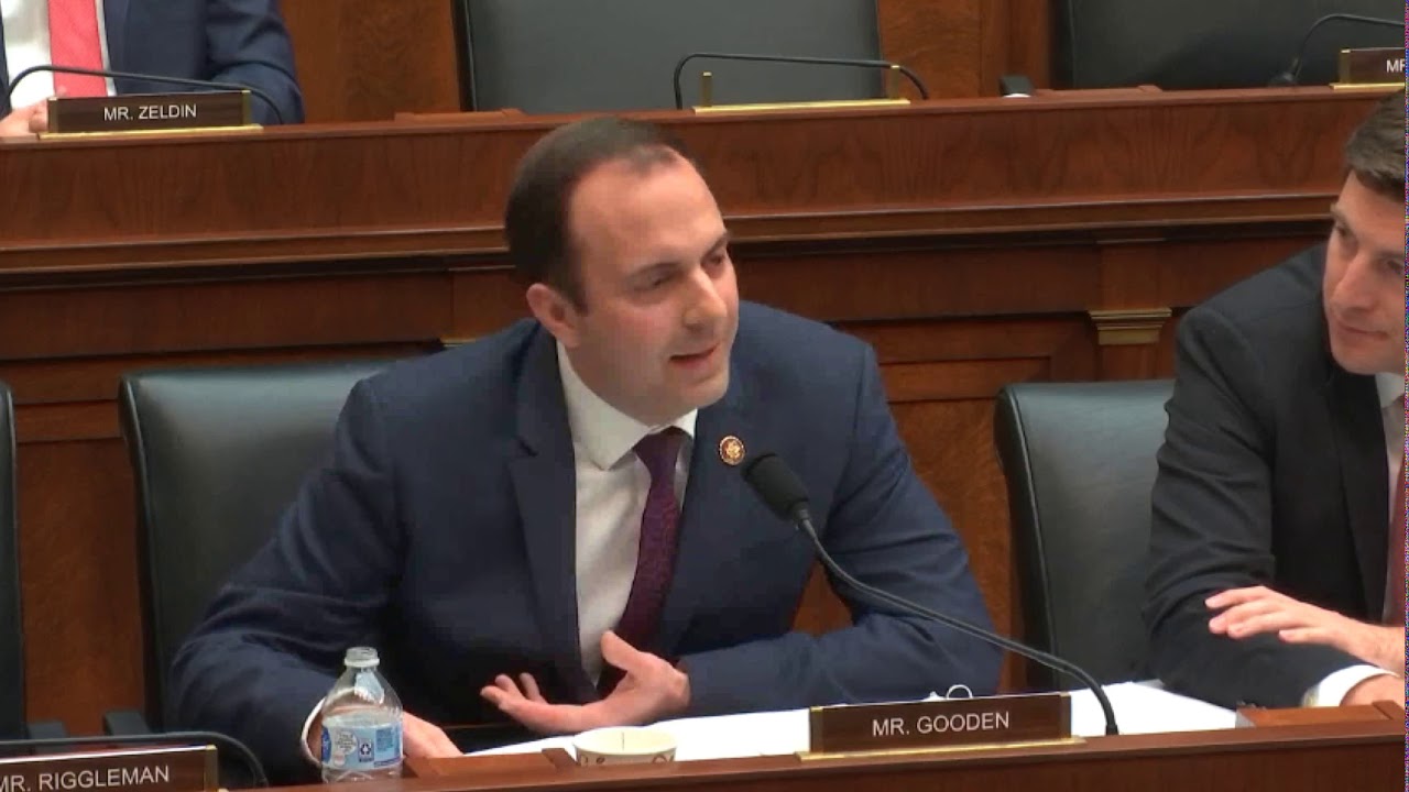 Congressman Lance Gooden Questions Wells Fargo CEO Charles Scharf