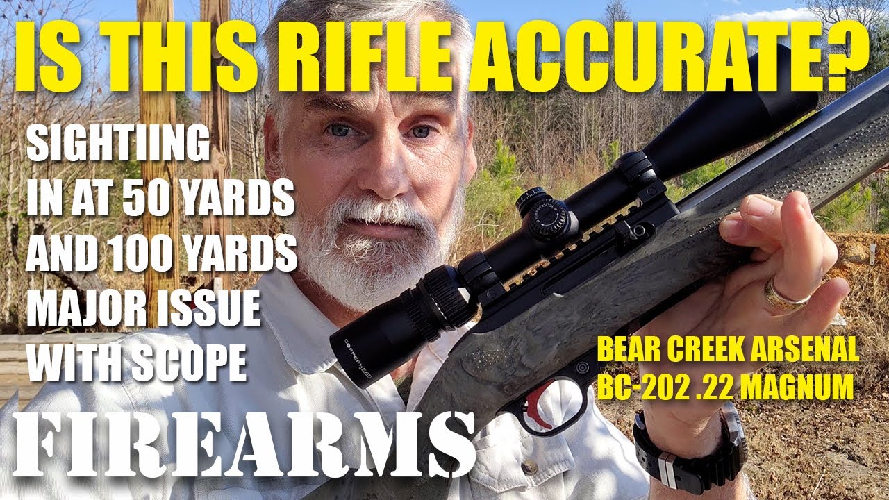 Bear Creek Arsenal BC-202 .22 WMR Rifle: Reticle Issues & Zero Doubts at 50 & 100 Yards