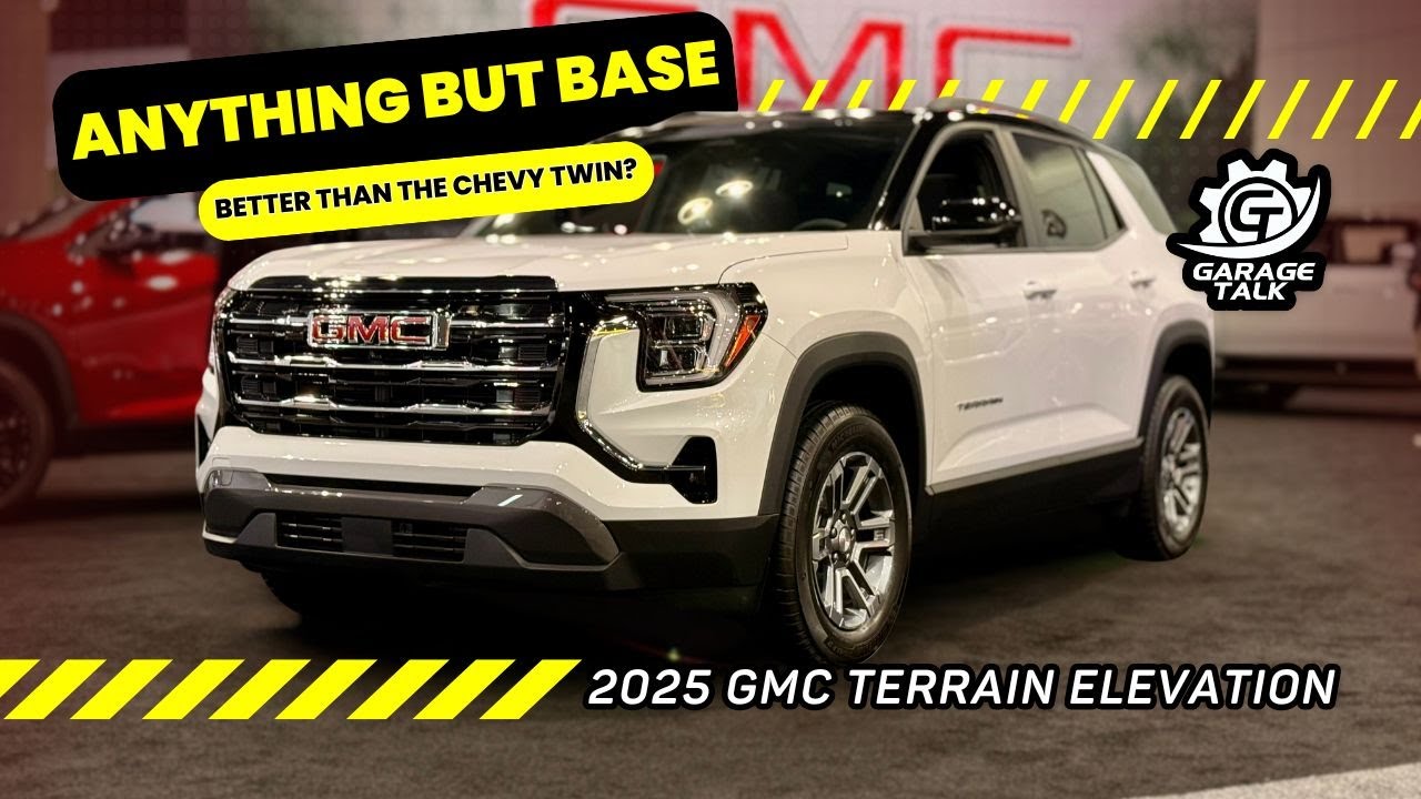 2025 GMC Terrain Elevation AWD at the LA Auto Show