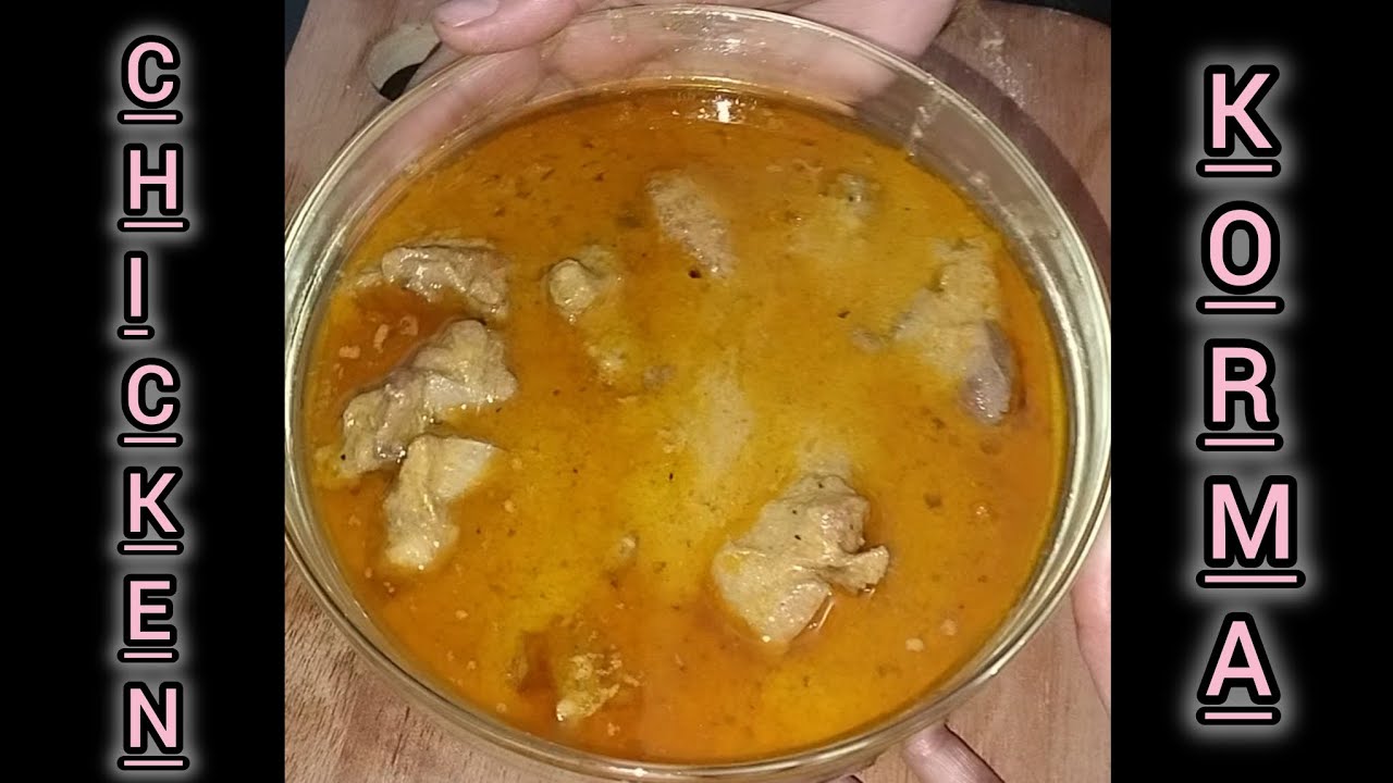 Traditional and aromatic Chicken Korma recipe ll Ramadan series day - 6 🌙