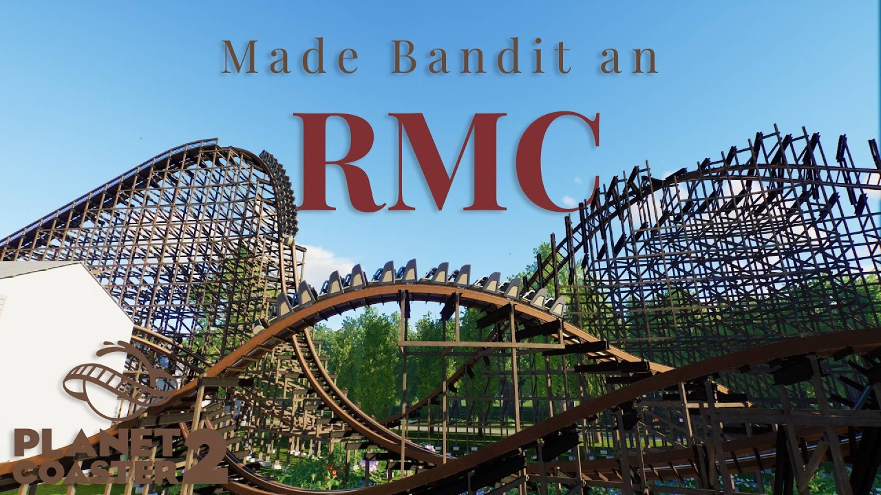 Turning Bandit into an RMC | Planet Coaster 2