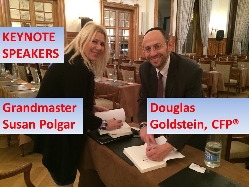 Grandmaster Susan Polgar and Douglas Goldstein, CFP&reg;, best-selling authors and keynote speakers