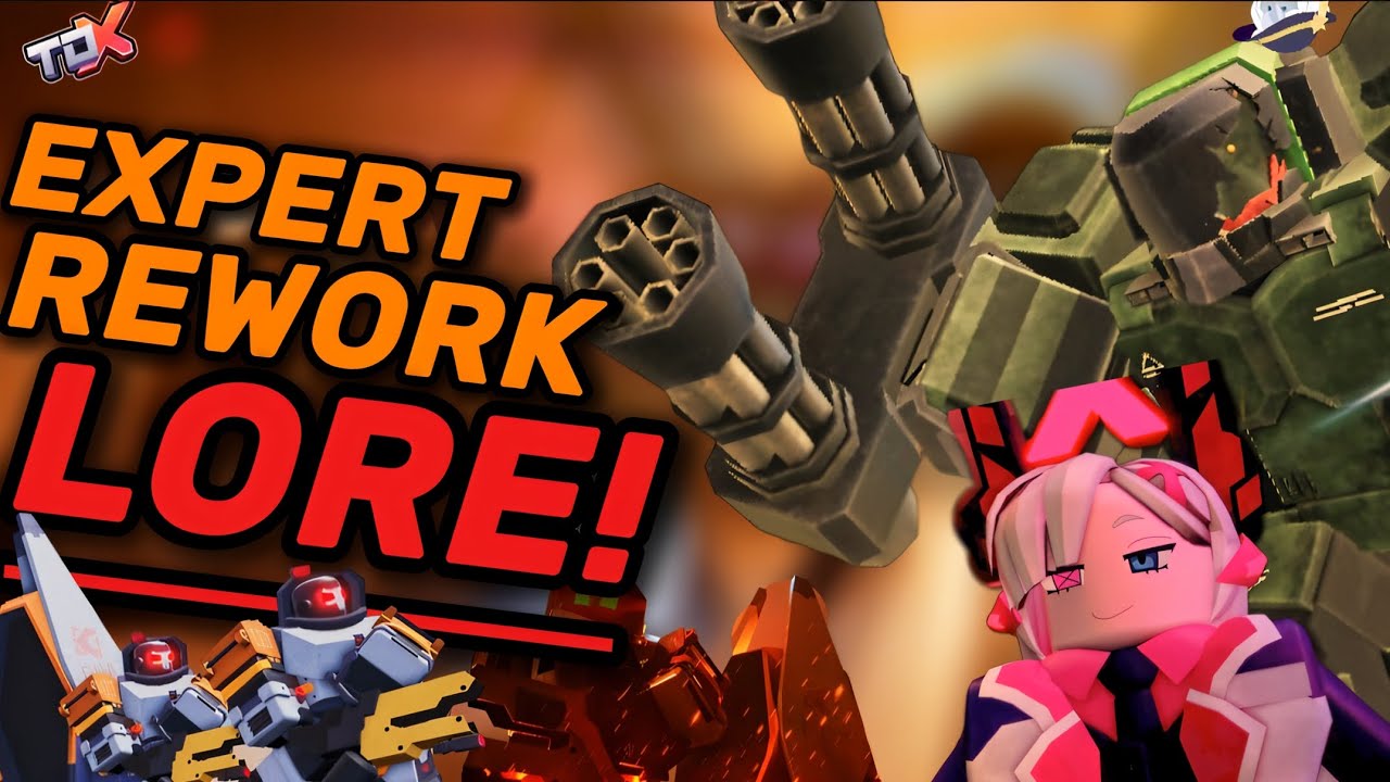 The Secret LORE Of TDX's Expert Rework... (Feat. Noelle) | Roblox