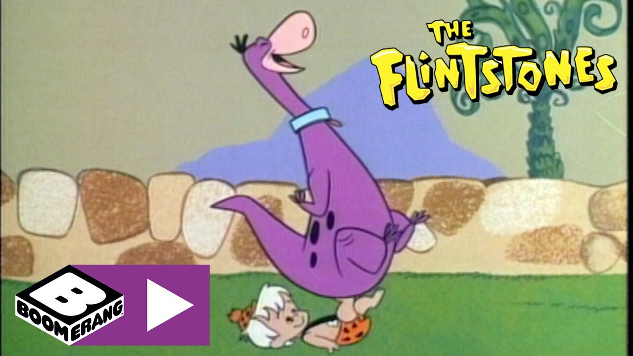 Flintstones | Bam Bam leker med Dino | Boomerang Sverige