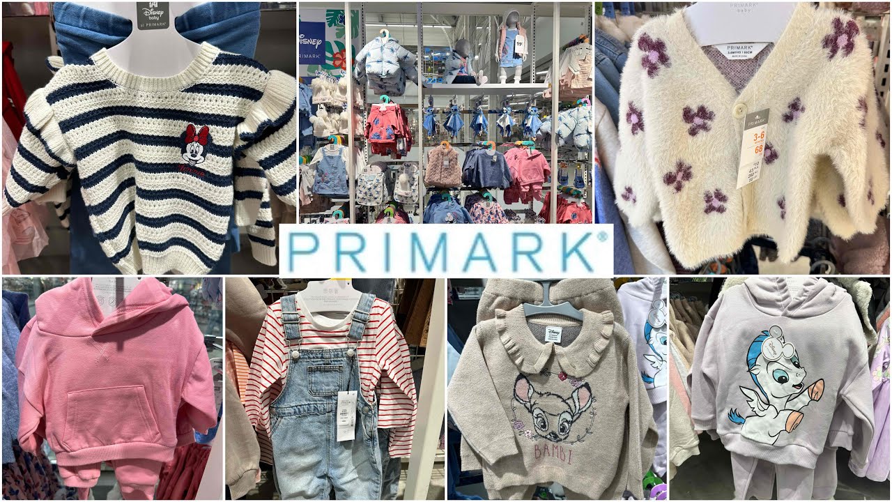 Primark newborn baby girls clothes new collection / December 2024