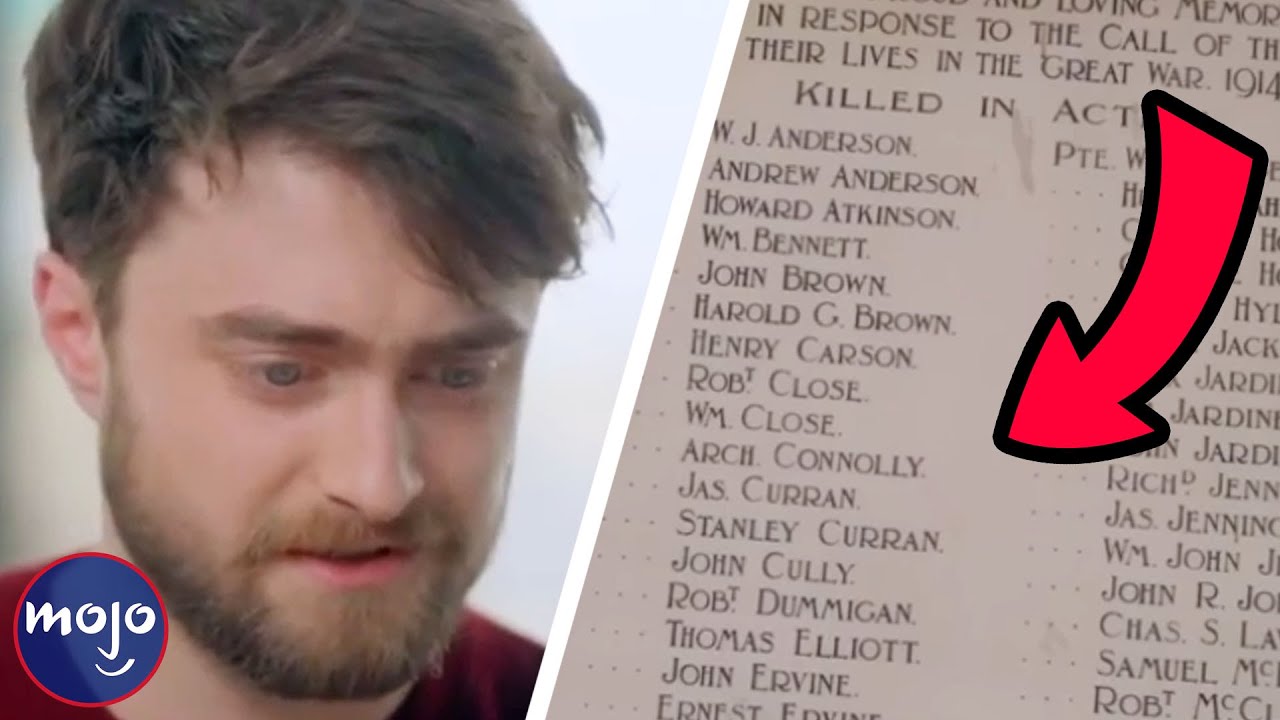 Top 30 Shocking Reveals on Who Do You Think You Are