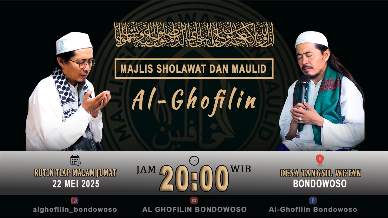 🔴 LIVE || DESA TANGSIL WETAN | MAJLIS SHOLAWAT DAN MAULID AL-GHOFILIN BONDOWOSO