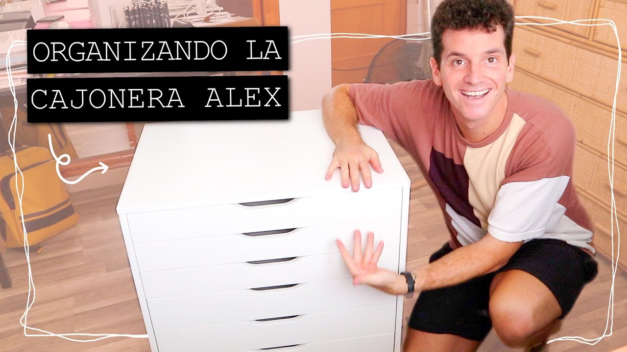 Cómo ORGANIZAR la CAJONERA ALEX (IKEA) para cosas de PAPELERÍA & SCRAP