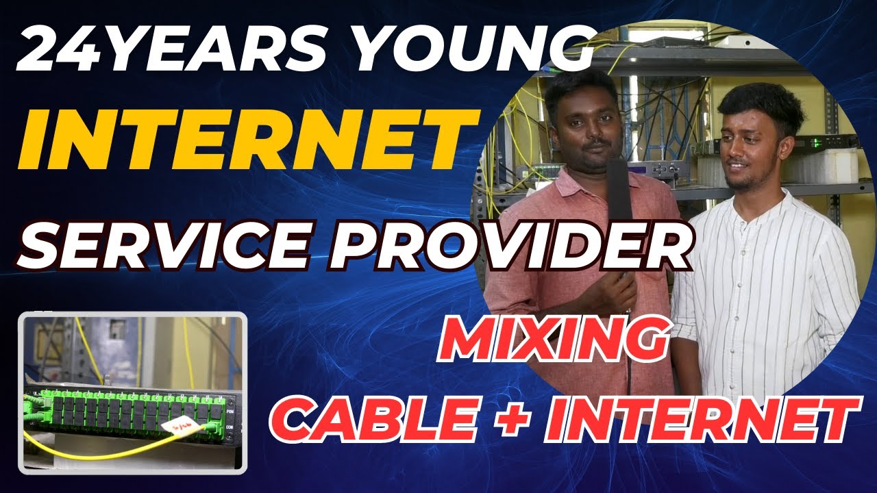 24Years Young Internet Service Provider - Mixing INTERNET & CABLE TV In 1 Core WDM EDFA | Anbu Tech