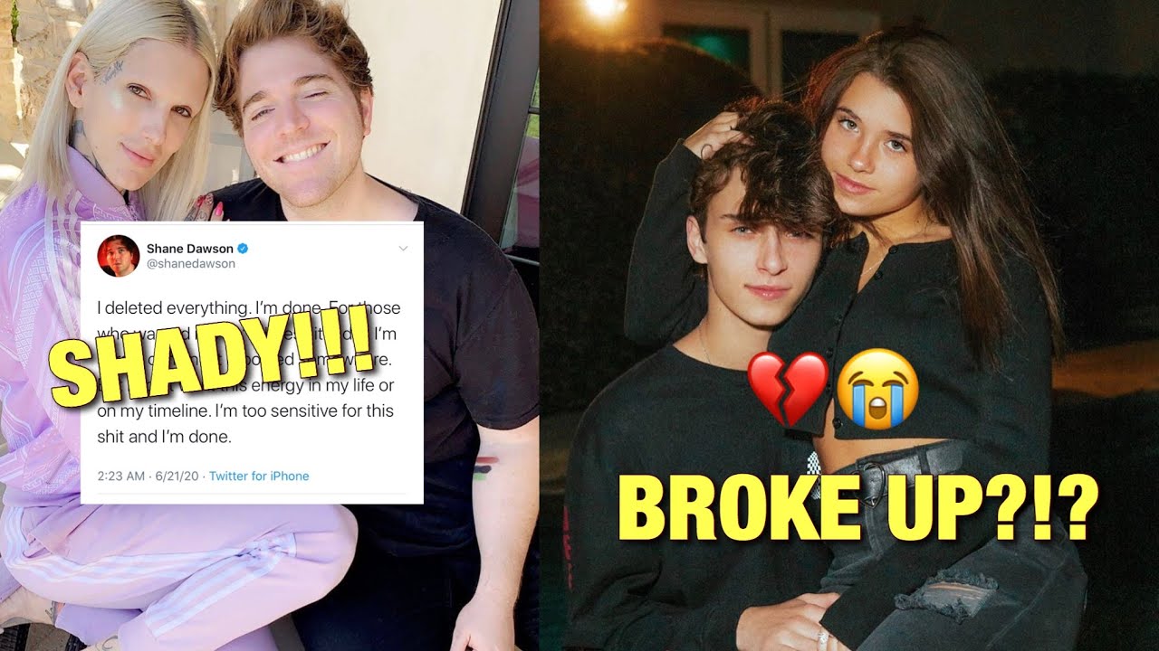 Shane Dawson LEAVES the beauty community and josh & Nessa reveal why they BROKE UP!