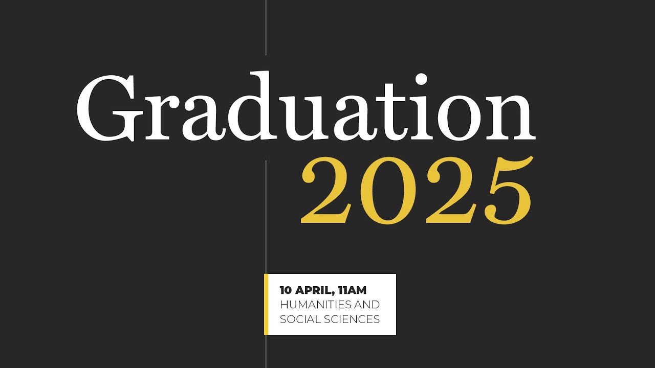 The University of Buckingham 2025 Graduation - Humanities and Social Sciences (10 April 11am)