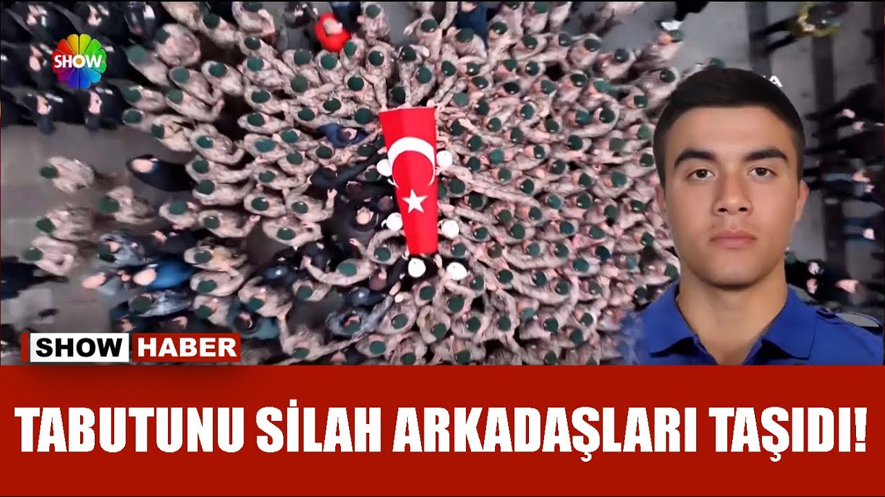 Şehit polis memuruna acı veda!